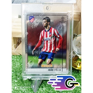 การ์ดนักฟุตบอล Topps Merlin Chrome Champions League Base card #25 joao felix