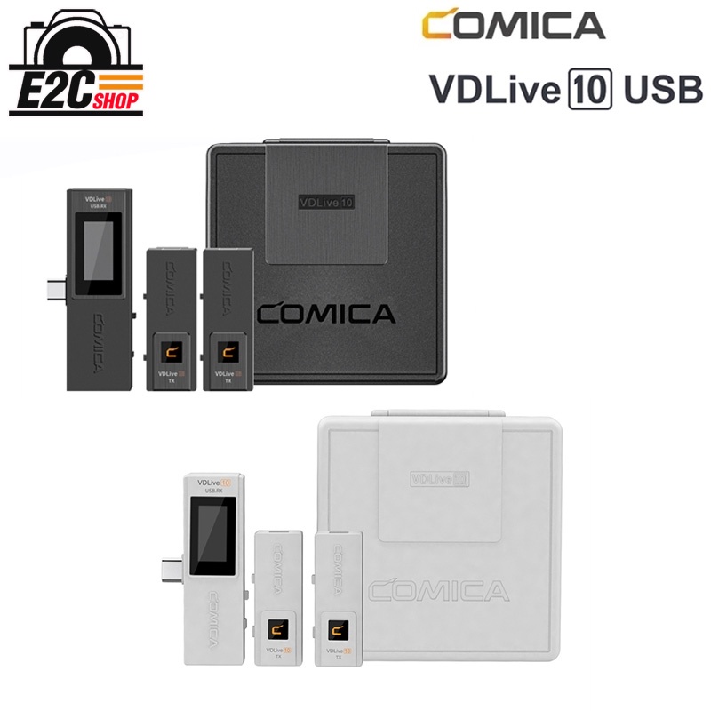 Microphone 2.4G Wireless ไมค์ไร้สาย Comica VDLIVE10  รับประกัน 3 เดือน
