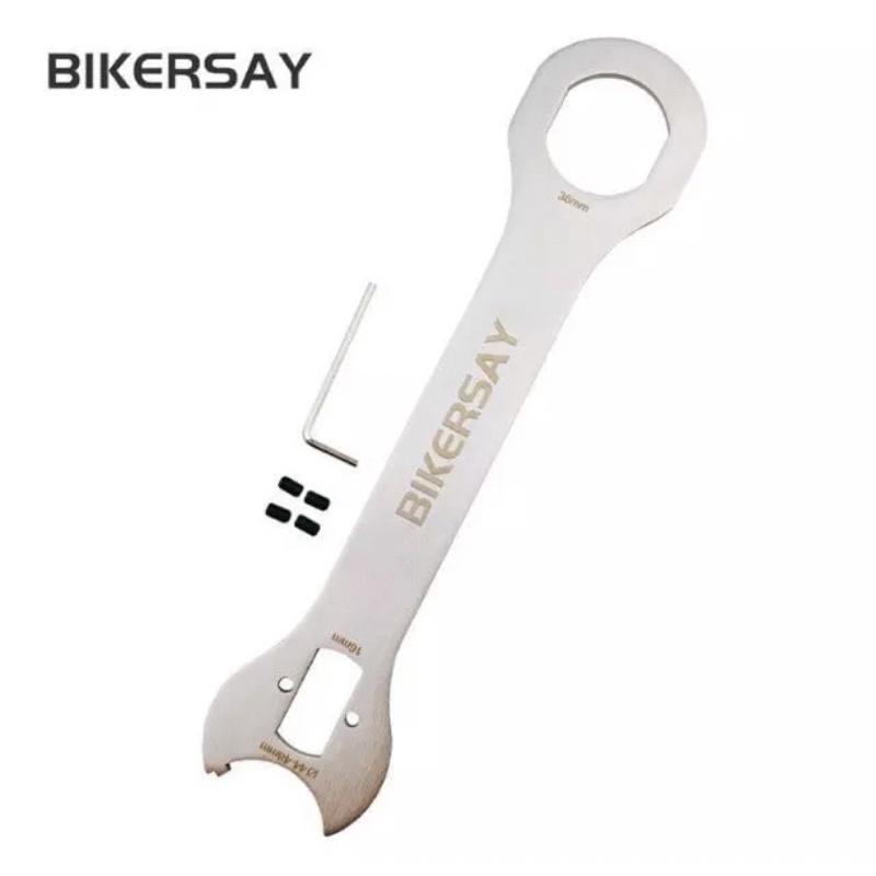 เครื่องมือถอดกระโหลกจักรยาน BIKERSAY สำหรับถอดกระโหลกรุ่นเก่าชนิดลูกปืนพวง ครอบคลุมฝากระโหลกหลายแบบ - รูปที่ 2