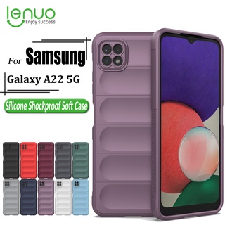 เคสโทรศัพท์มือถือ ซิลิโคนนิ่ม ป้องกันกระแทก รวมทุกอย่าง สําหรับ Samsung Galaxy A22 5G