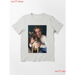 2022 KJ Apa - Actor Essential T-Shirt เสื้อยืด ดพิมพ์ลาย เสื้อยืดผ้าฝ้าย คอกลม cotton ความนิยม sale Unisex