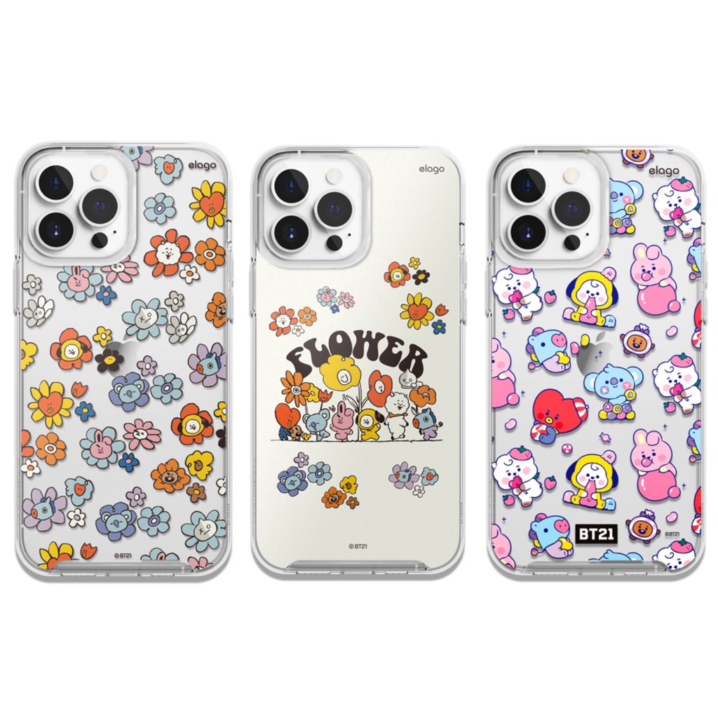 elago iPhone 13 BT21 Case (13 mini, 13, 13 Pro, 13 Pro Max) ลิขสิทธิ์แท้จากตัวแทนจำหน่าย
