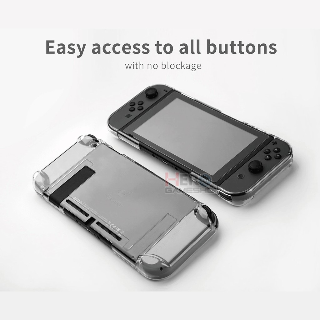 เคสใส Nintendo Switch Gulikit แท้ NS17 ใส่ได้ทุกDock เสียบได้ทุกบลูทูธ มีสินค้าพร้อมส่งทันที uIdf