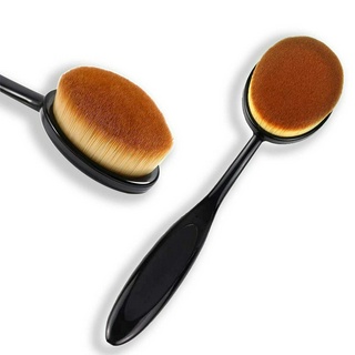 LAMJAD Beauty tool large oval makeup brush for quick application of liquid foundation liquid foundation