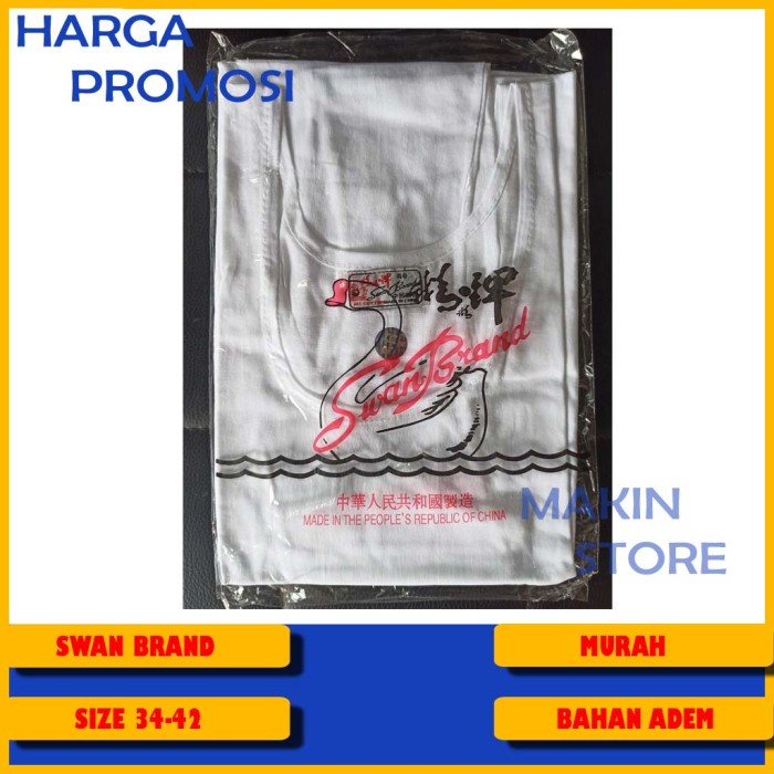 ต้นฉบับ SWAN SINGLET ORI SWAN DALEM SWAN KAOS DALEM SOANG คุณภาพสง่างาม