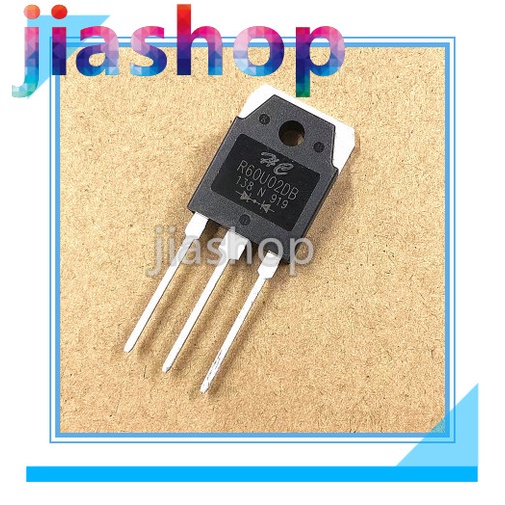 ไดโอดเชื่อม R60U02DB TO-3P 60A 200V 5 ชิ้น
