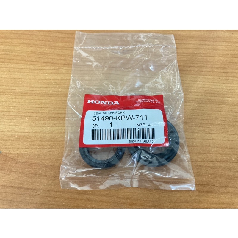 ซีลโช๊คหน้า + ซิลกันฝุ่น Nova ,Wave (1ข้าง) แท้โรงงาน 51490-KPW-711