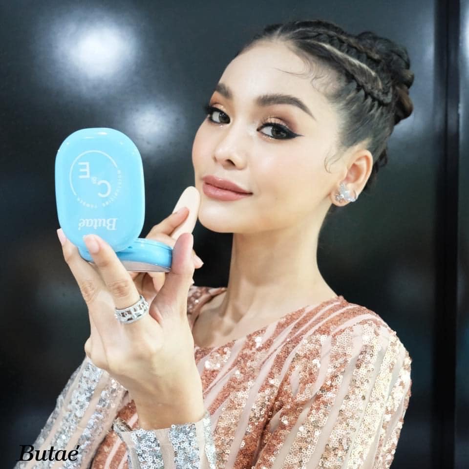 Butae แป้งบูเต้ 14g.  Butae C&E 11g. แป้งบูเต้สีฟ้า  (1ชิ้น) ราคา ถูกที่สุด ดีลบีเคเค แกลเลอรีภาพที่ 4