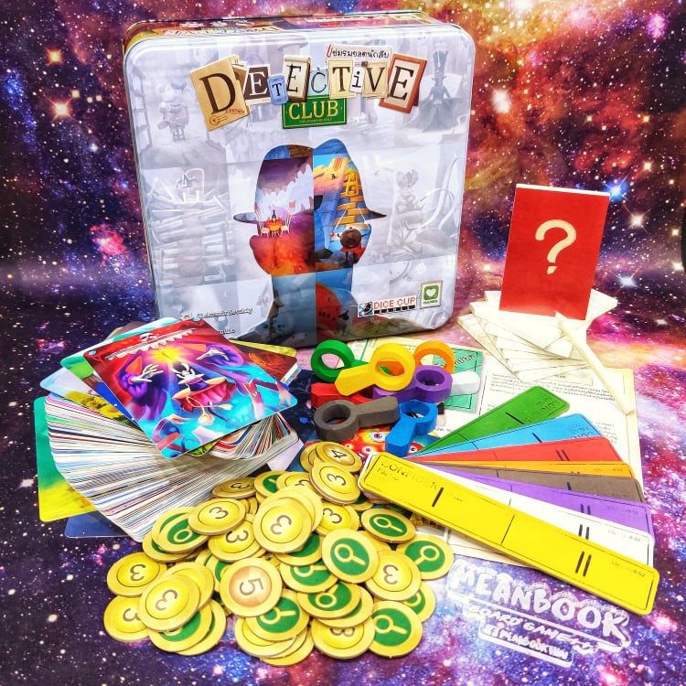ชมรมยอดนักสืบ Detective Club Board Game (ภาษาไทย) Shopee Thailand
