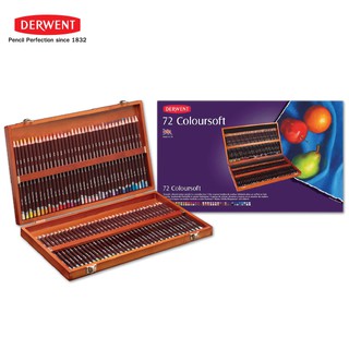 DERWENT สีไม้ COLOURSOFT  72  สี -  W (Collection Coloursoft 72 colours)