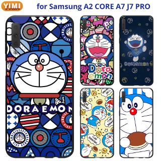 เคส SAMSUNG A04 A04S A13  A23 A33 A53 A73 A03 A52s A52 A72 A12 M12 5G A01 A2 Core   มือถือ ลายโดเรมอน ป้องกันรอย สําหรับ