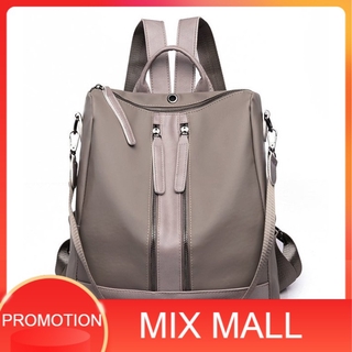 กระเป๋าเป้+สะพาย Women Man Beg Casual Bags Backpacks Travel Mummy Bag