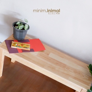 Minimbench- ม้านั่งยาวไม้ยางพารา