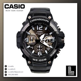 นาฬิกาข้อมือ Casio รุ่น MCW-100H-1A3VDF Standard ชาย MCW-100H-1A3VDF