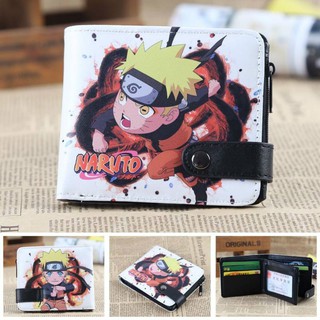 Uzumaki Naruto กระเป๋าสตางค์ลายการ์ตูนน่ารัก