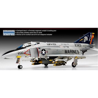 Academy Model 1/48 AC12315 USMC F-4B/N VMFA-531"GRAY GHOSTS"