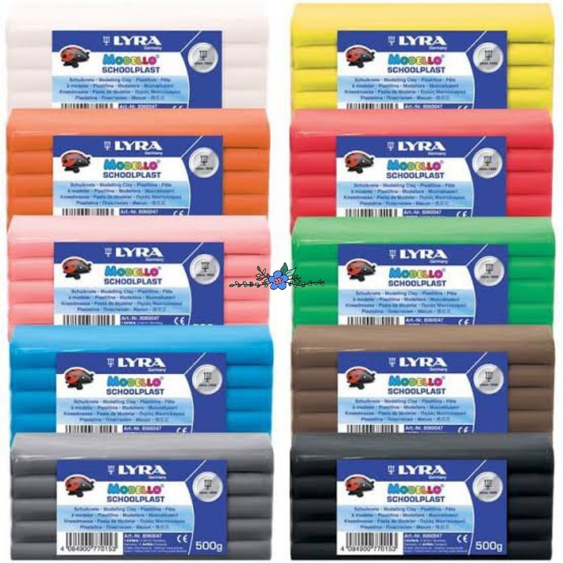 Plasticine Lyra Modeling clay 500gr ดินน้ํามันการสร้างแบบจําลอง