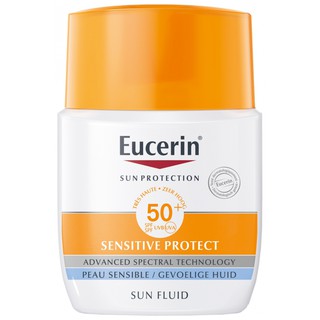 หมดอายุ 2024/25 Eucerin Sun Fluid Sensitive Protect SPF 50+++ พร้อมส่งของแท้จากเยอรมัน