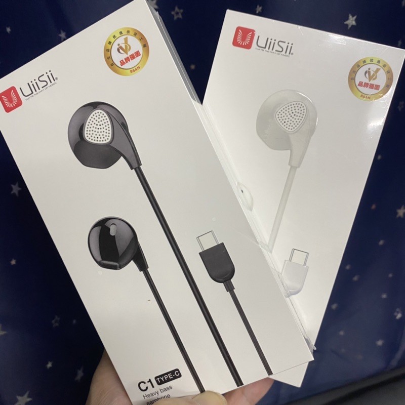 Uiisii รุ่น C1 สำหรับมือถือที่ใช้แบบ Type-C  สำหรับรุ่นที่ไม่มีรูหูฟัง 3.5mm