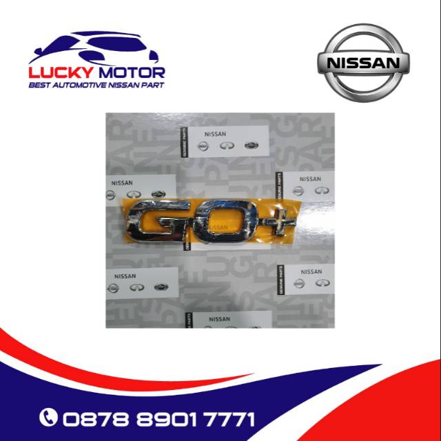 DATSUN GO + PLUS TRUNK EMBLEM