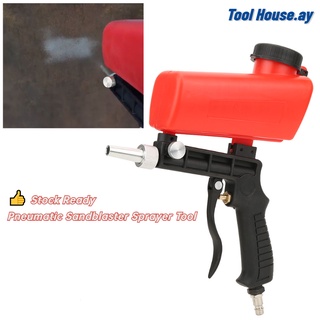 พร้อมส่ง👍เครื่องพ่นทราย เครื่องยิงทราย Pneumatic Sandblaster Sprayer Tool with 1/4in Air Inlet