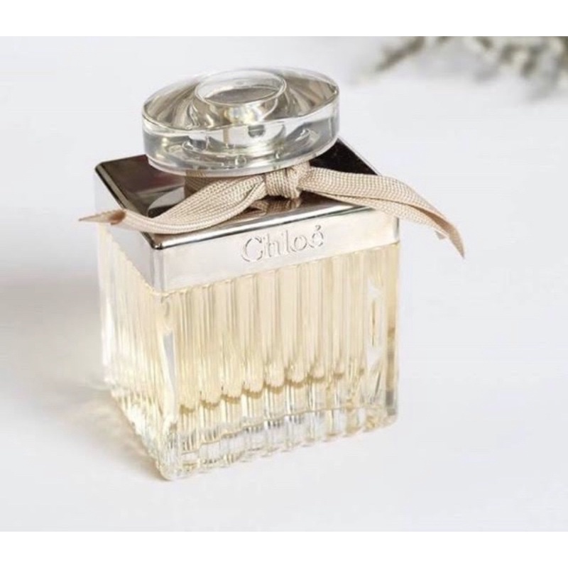 Chloe โบว์ครีม แท้100% แบ่งขาย