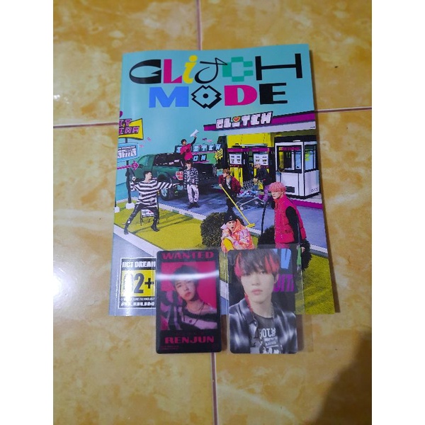 NCT DREAM CHENEL RENJUN GLITCH MODE ALBUM GLITCH VERSION ชุดเต็ม UNSEALED