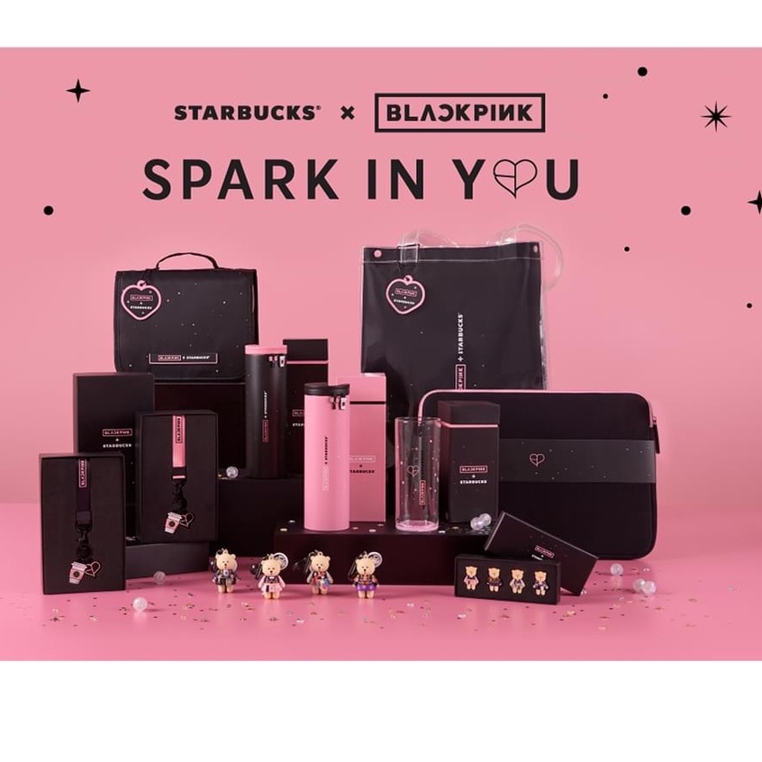 Starbucks BLACKPINK collection สตาร์บัคส์ BLACKPINK คอลเลคชั่น ของแท้ 100%