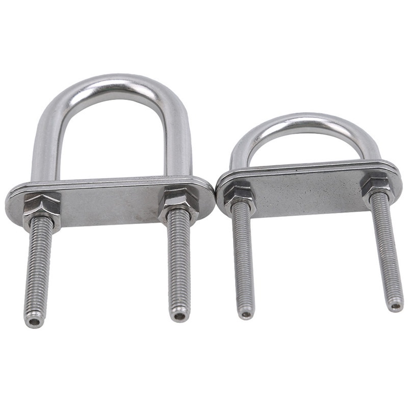 เรือยอชท ์ Bow Stern Eye U-Bolt Marine Bolt Rope Rigging ทนทานเรืออุปกรณ ์ เสริม