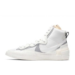 sacai × NIKE BLAZER MID WHITE / WOLF GREY