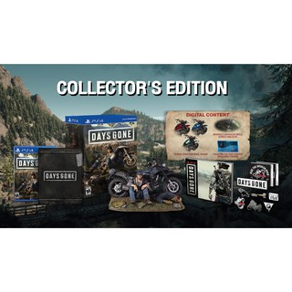 ผ่อนได้ 0% Days Gone Collectors Edition Box set ชุดสะสมหายากมาก (Zone all ภาษาอังกฤษ) กล่องใหม่ในซีล ตรงปก