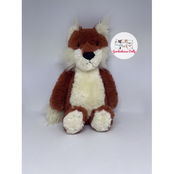 ตุ๊กตาหมาป่า Bashful Fox Jellycat Size M