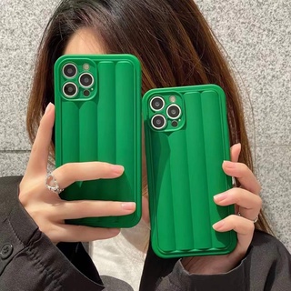 เคสซิลิโคนนิ่ม สีเขียว สําหรับ iphone 7plus 8p x xr xsmax 11 12promax 11promax 13 13promax
