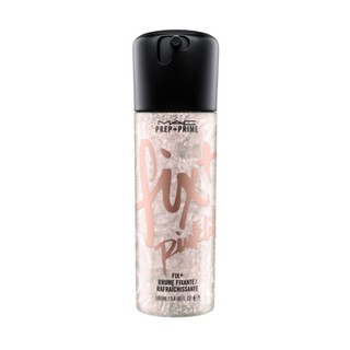 MAC COSMETICS Prep + Prime Fix+ (Shimmer) ขนาด 100ml ประกายชิมเมอร์ทำให้หน้าดูโกลเป็นประกาย ขวดนี้คนรักการแต่งหน้าต้องมี