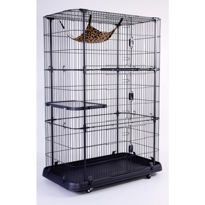 กรงแมวพิเศษไม่มี Starircase 41" X 23" X 65"H