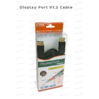 ZTek สาย Display Port V. 1.2 Cable  (1.8M) 4K