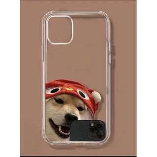 เคสซิลิโคนไอโฟน ลายน้องหมาชิบะ(พร้อมส่ง)