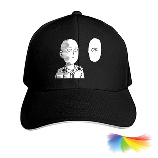 หมวกเบสบอล ลาย One Punch Man Ok แฟชั่นสไตล์เกาหลีเรโทร สําหรับผู้ชาย และผู้หญิง