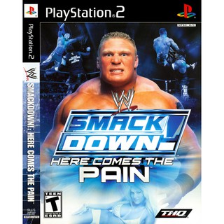 แผ่นเกมส์ WWE SmackDown! Here Comes the Pain PS2 Playstation2 คุณภาพสูง ราคาถูก