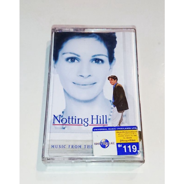 เทปเพลง​ Cassette​ Tape​ เทป​คาสเซ็ท​ เพลง​ประกอบ​ภาพยนตร์​ Notting​ Hill​ (1999)