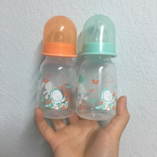 PTS ขวดนม  ขวดนมและจุกนม  คอแคบ 4 ออนซ์ bpa free