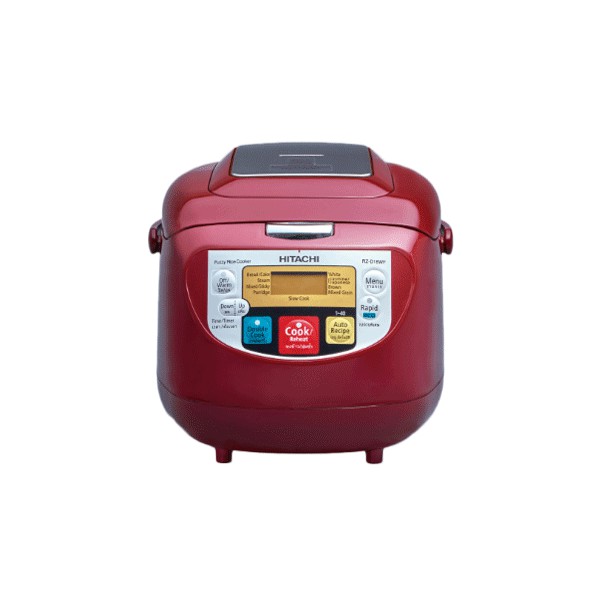 (โค้ดลดดูที่หน้าร้าน) Hitachi หม้อหุงข้าว เมนูอัตโนมัติ 40 เมนู รุ่น RZ-D18WF สีแดง