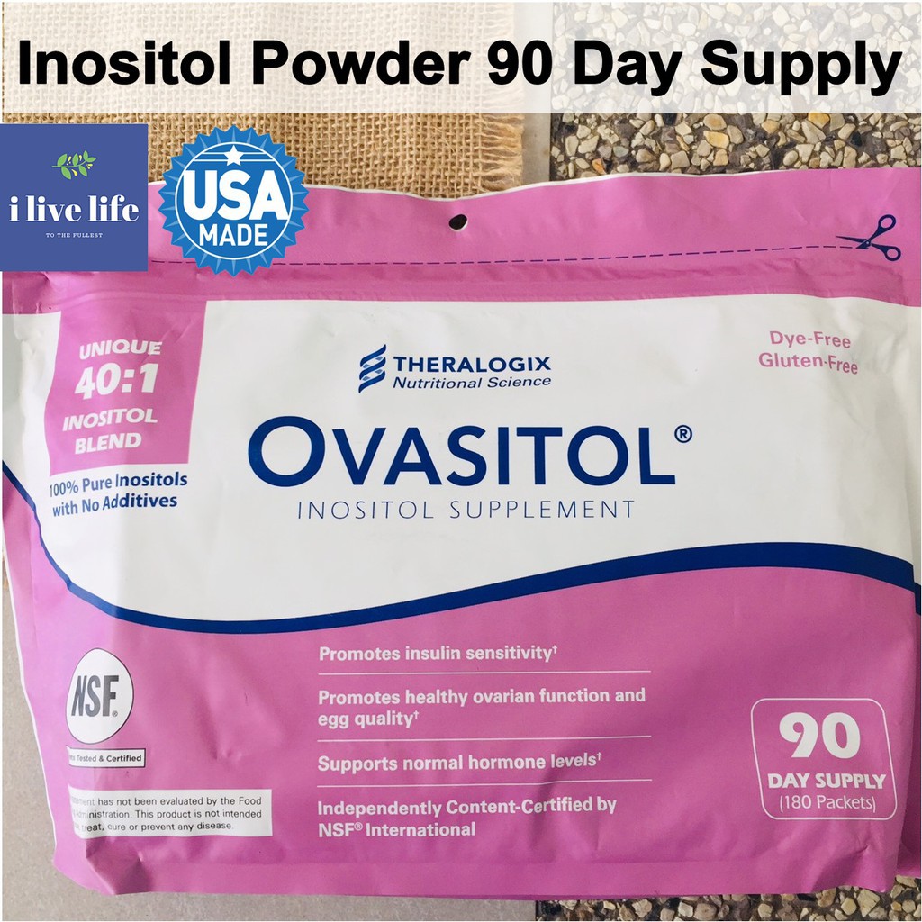 30 ซอง/Packet/Sachets Inositol Powder Supplement | Theralogix