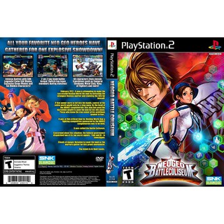 NEO GEO BATTLE COLISEUM [PS2 US : DVD5 1 Disc]