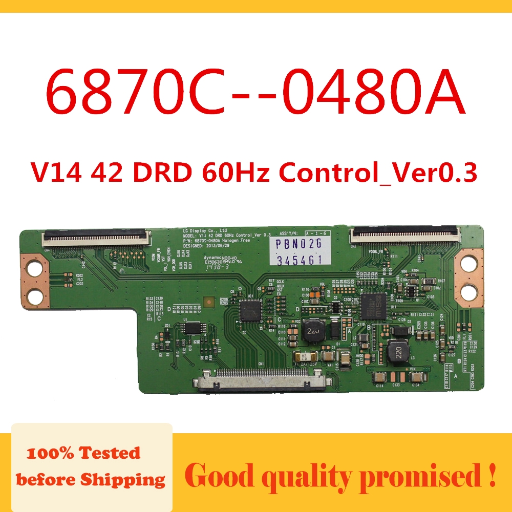 บอร์ดควบคุม 6870C-0480A T-con Board V14 42 DRD 60Hz _Ver 0.3 6870C-0480A