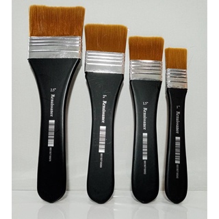 แปรงทาสี ขนาด 1", 1.5", 2", 2.5" เรนาซองซ์ Brush Renaissance