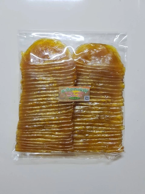 มะม่วงกวนแม่อุ๊ แบบพับ รสอมเปรี้ยว อมหวาน ขนาด 500 กรัม