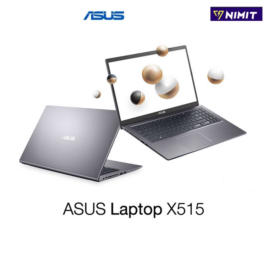 ASUS Laptop X515EA X515EA-EJ303T Notebook ( โน๊ตบุ๊ค ) 15.6" FHD i3-1115G4 RAM4GB SSD512GB W10 รับปร