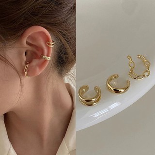 ต่างหูหนีบเซ็ท 3 ชิ้น • 3pc Ear Cuff Set