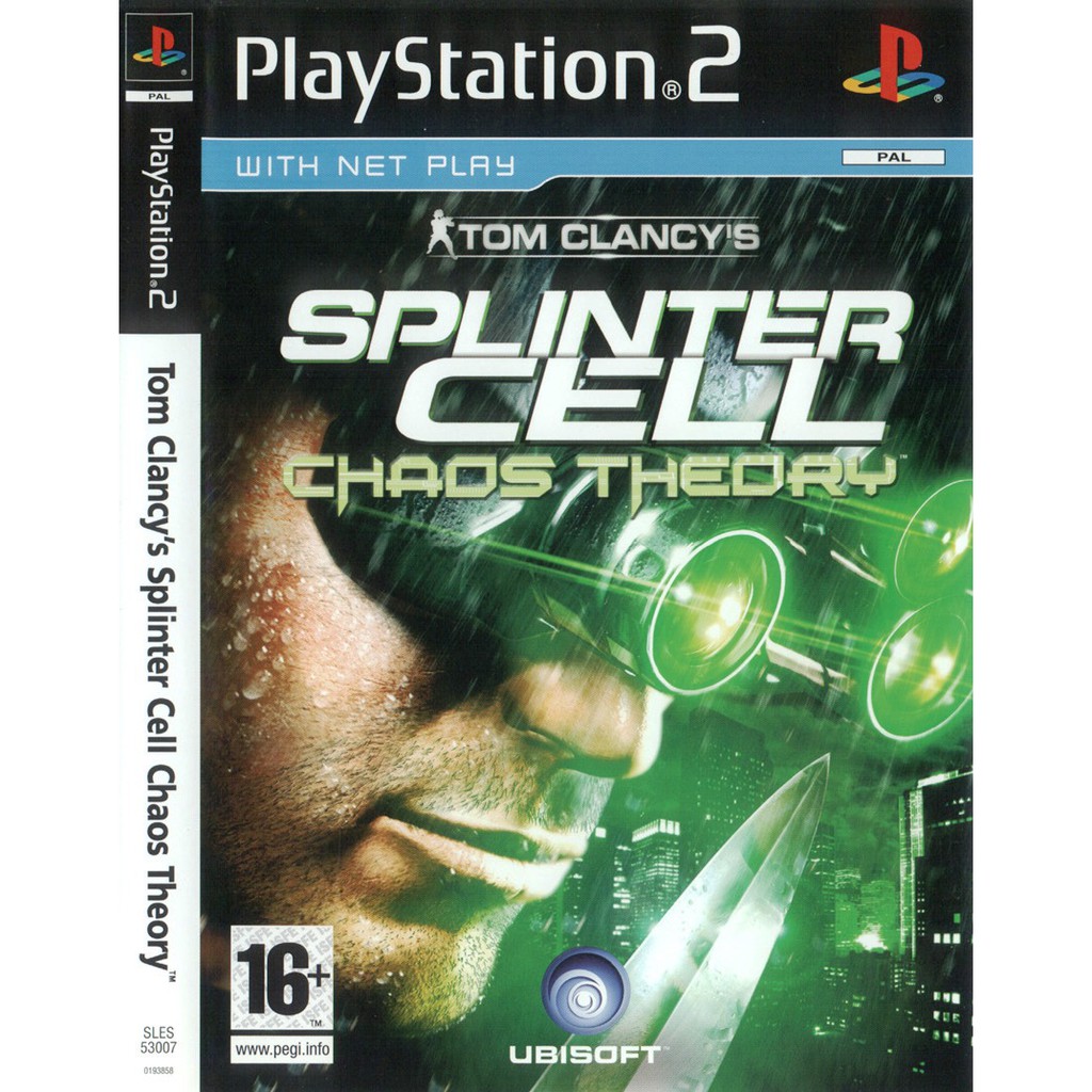 แผ่นเกมส์ Tom Clancy's Splinter Cell Chaos Theory PS2 Playstation2 คุณภาพสูง ราคาถูก